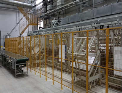 42工位汽車座椅環(huán)形發(fā)泡生產(chǎn)線項目